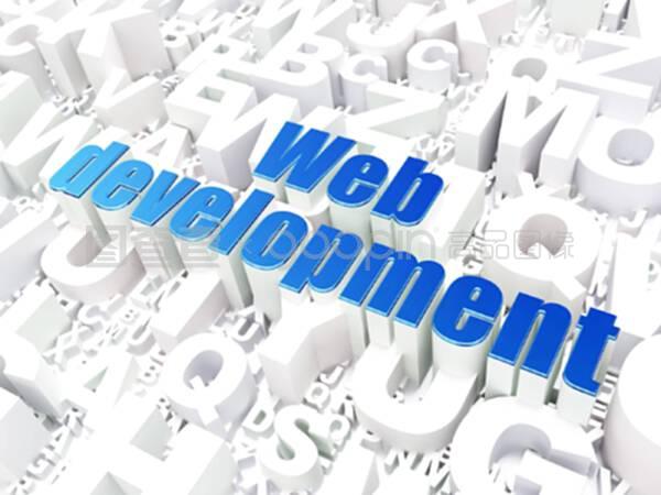 基于字母背景的seo網(wǎng)頁設計概念網(wǎng)頁開發(fā)